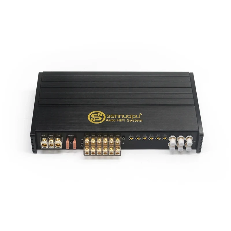 6-Channel Car Amplifier High Power Class AB