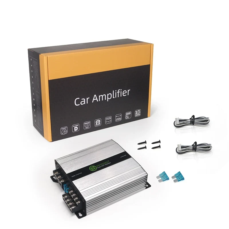 Monoblock Car Sound Amplifier Class D Subwoofer Audio Processors